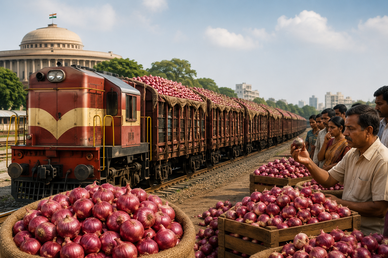 Kanda Express to Cool Onion Prices