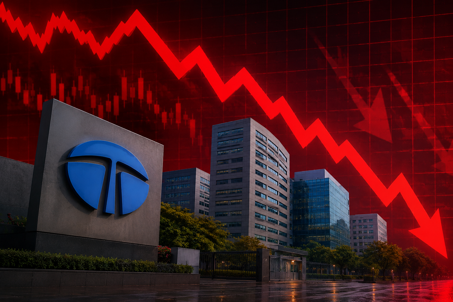 Tata Stocks Fall, TCS Tumbles