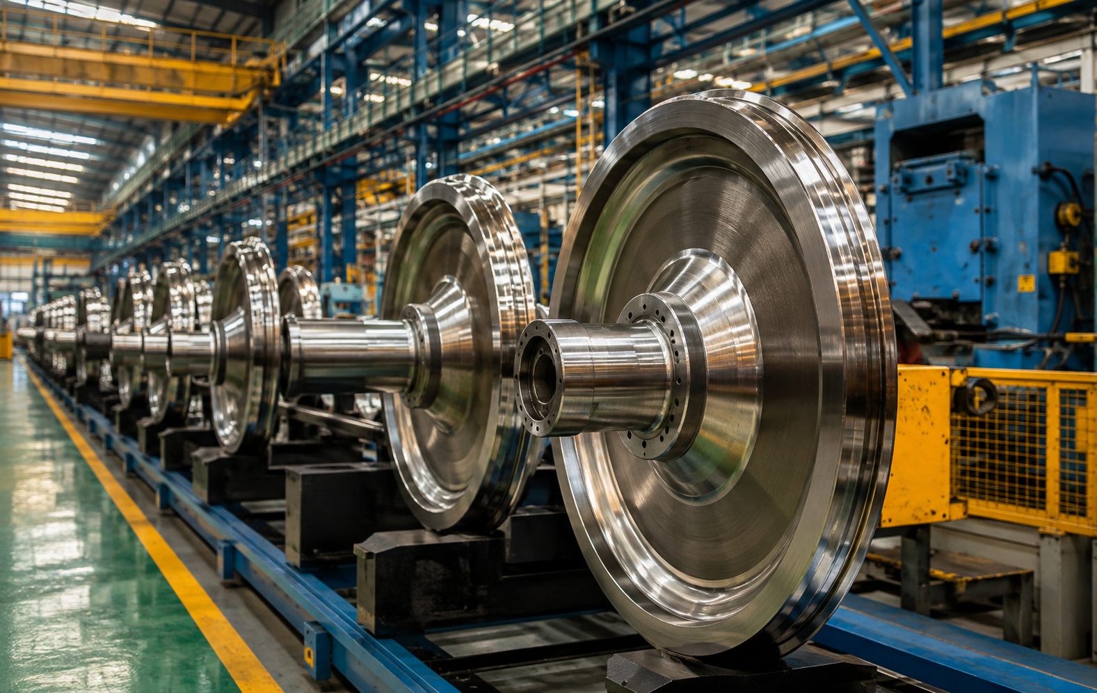 Rail Wheel Push Begins