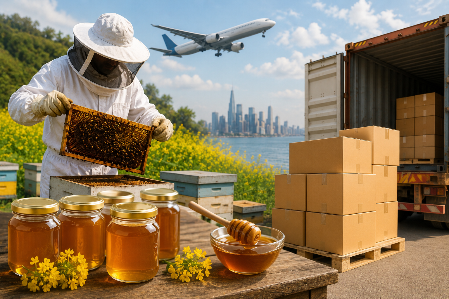 Tripura Honey Reaches Dubai