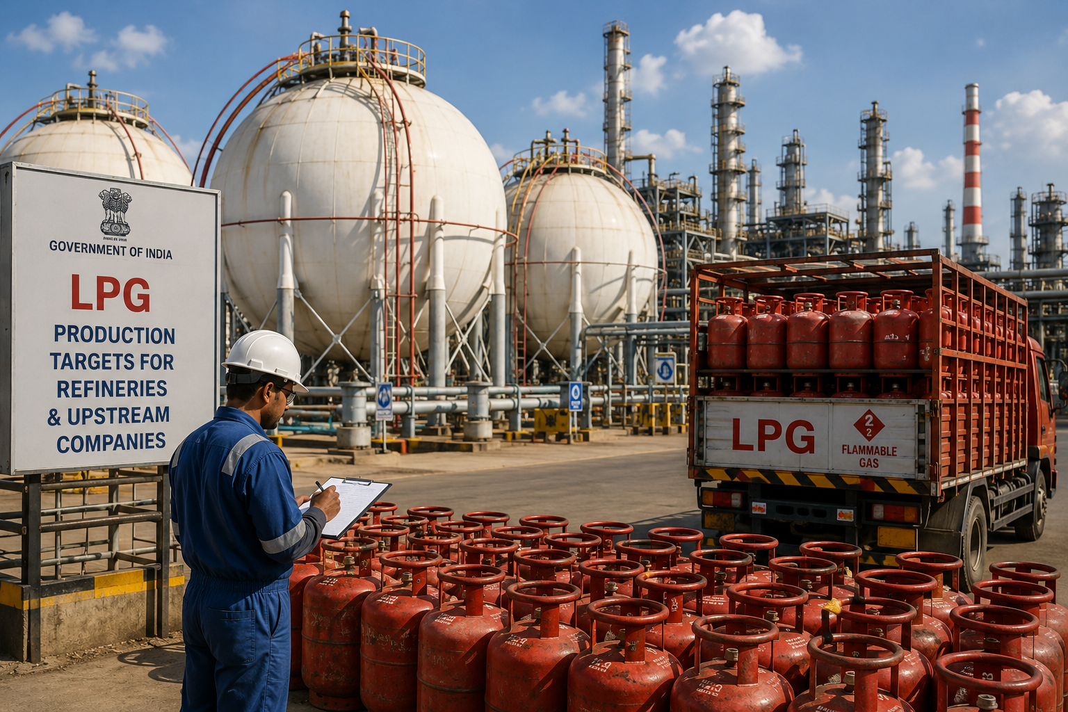 Govt Sets New LPG Production Targets