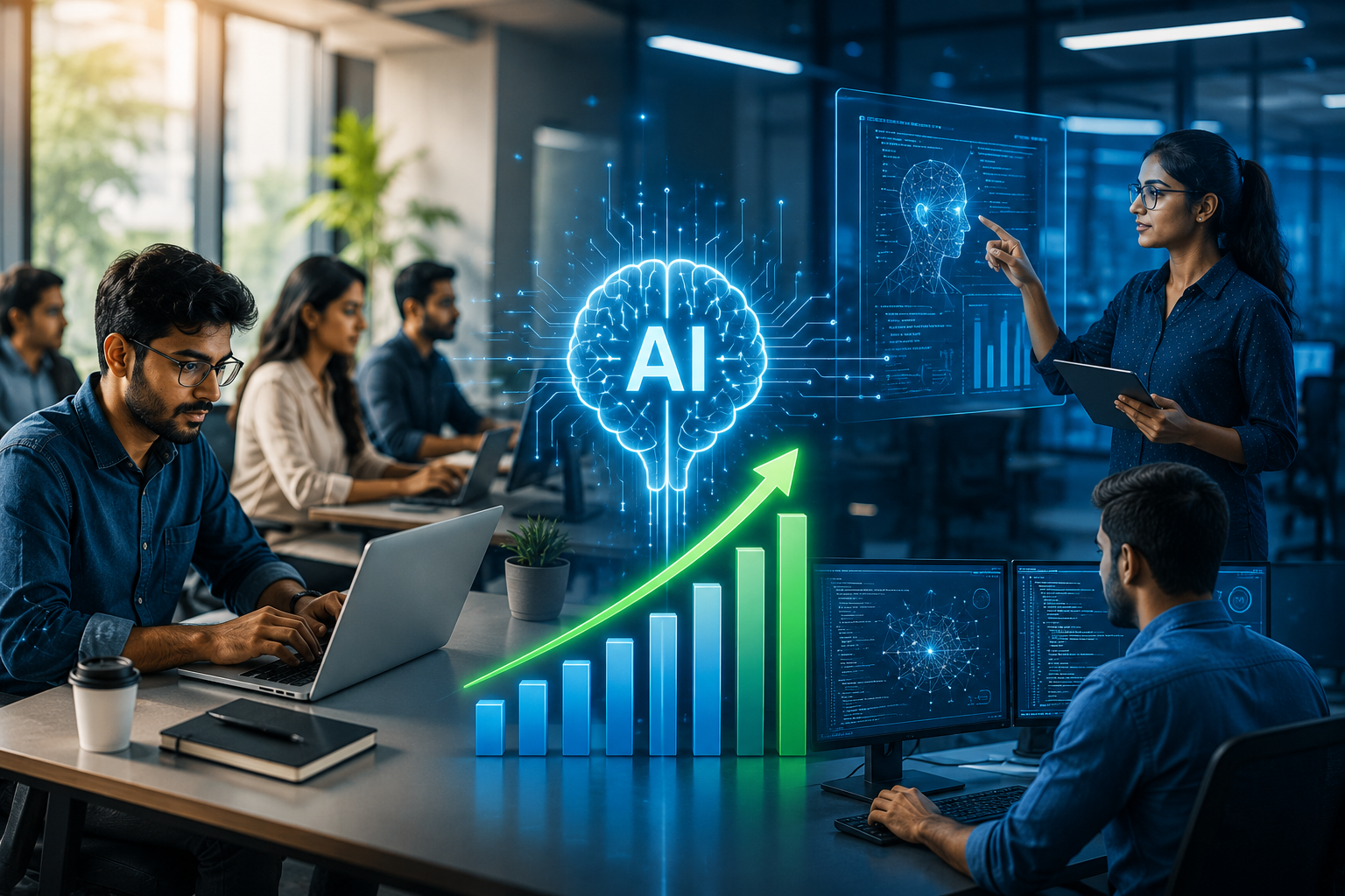AI Hiring Outpaces Job Losses
