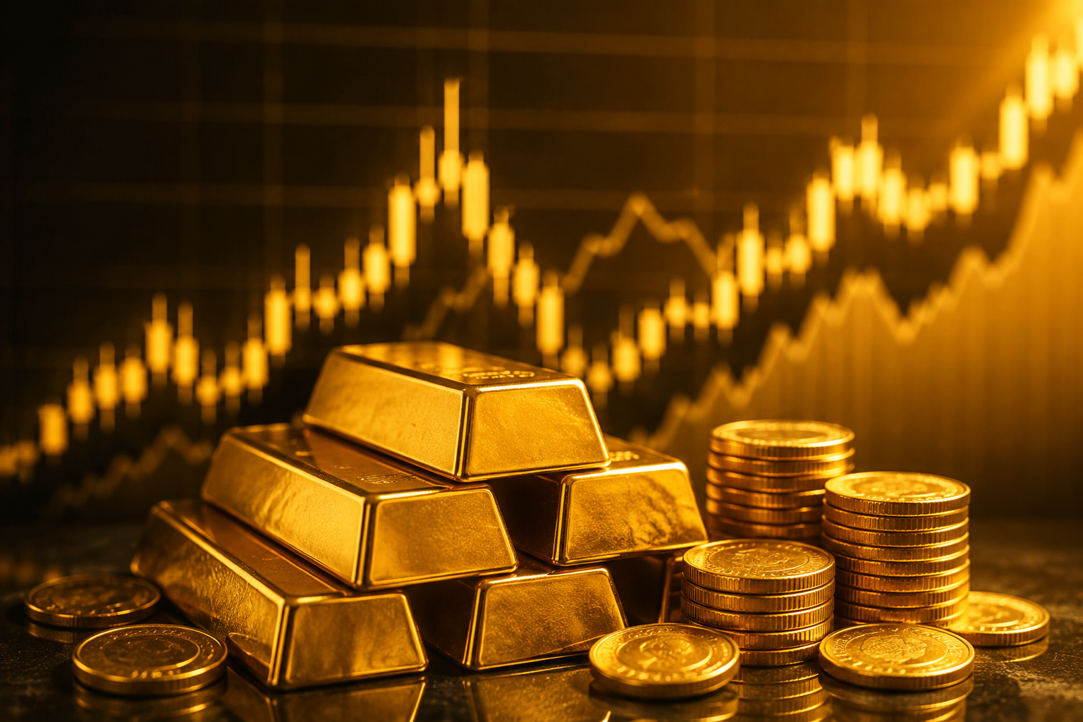 Gold Hits Three-Month High