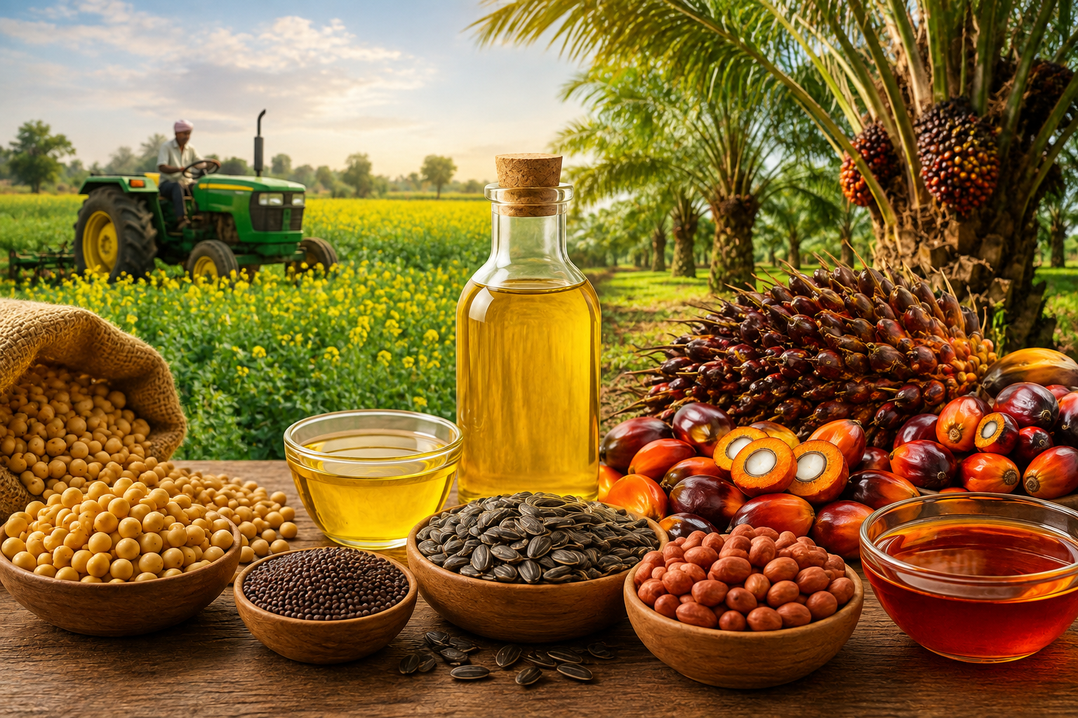 Oilseed Output Hits 43 MT