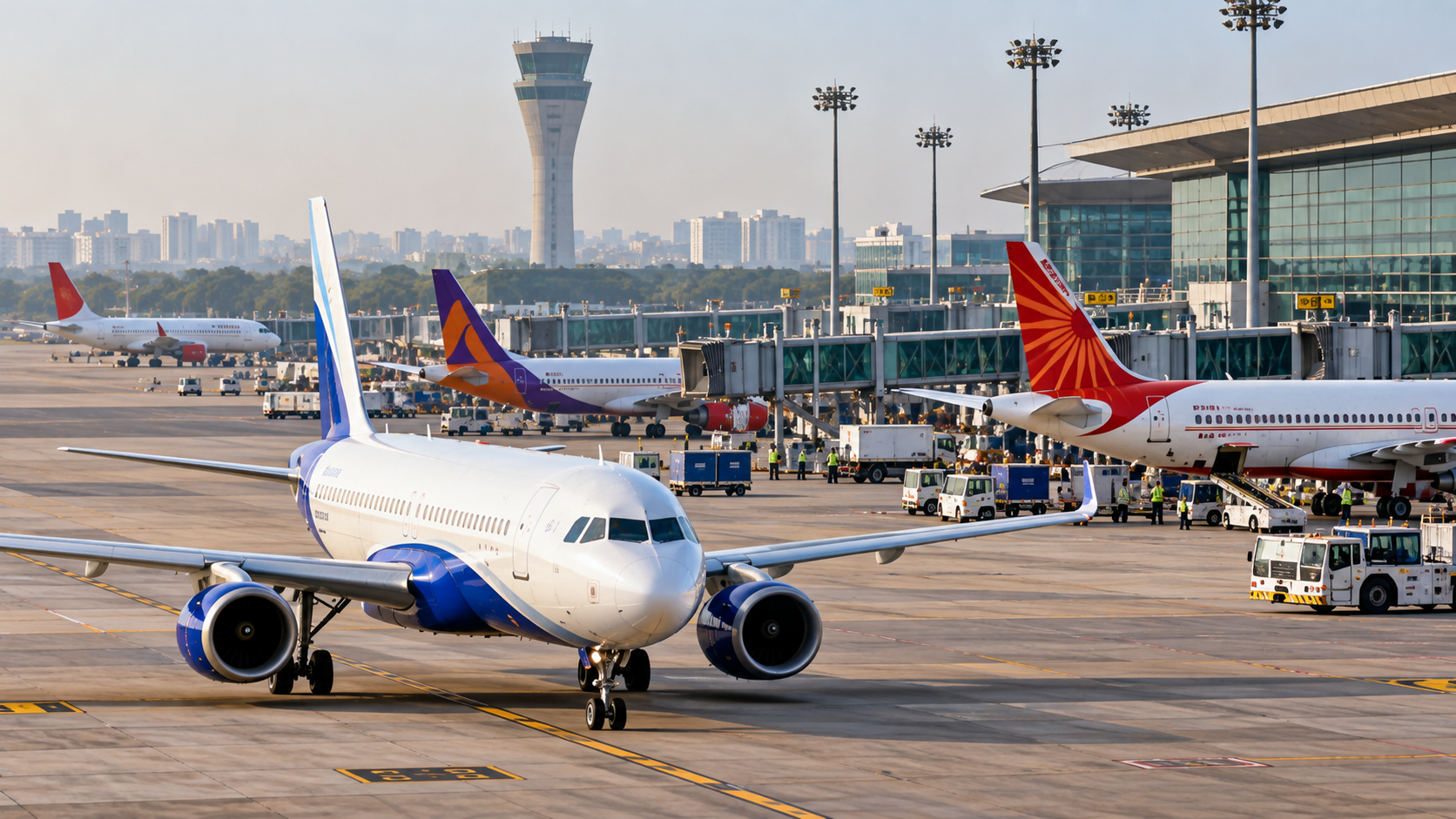 IndiGo Leads Domestic Aviation Market