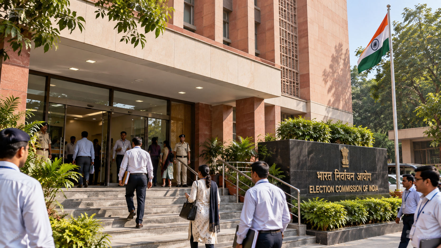 Election Commission Steps Face Internal Concerns