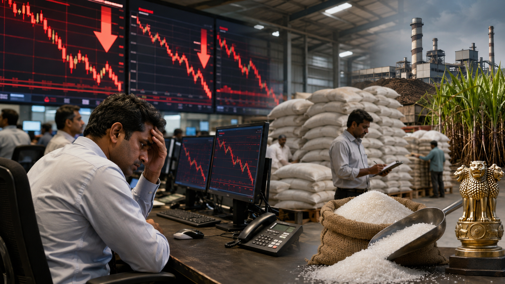 Sugar Stocks Slide After Stock Limit Cut