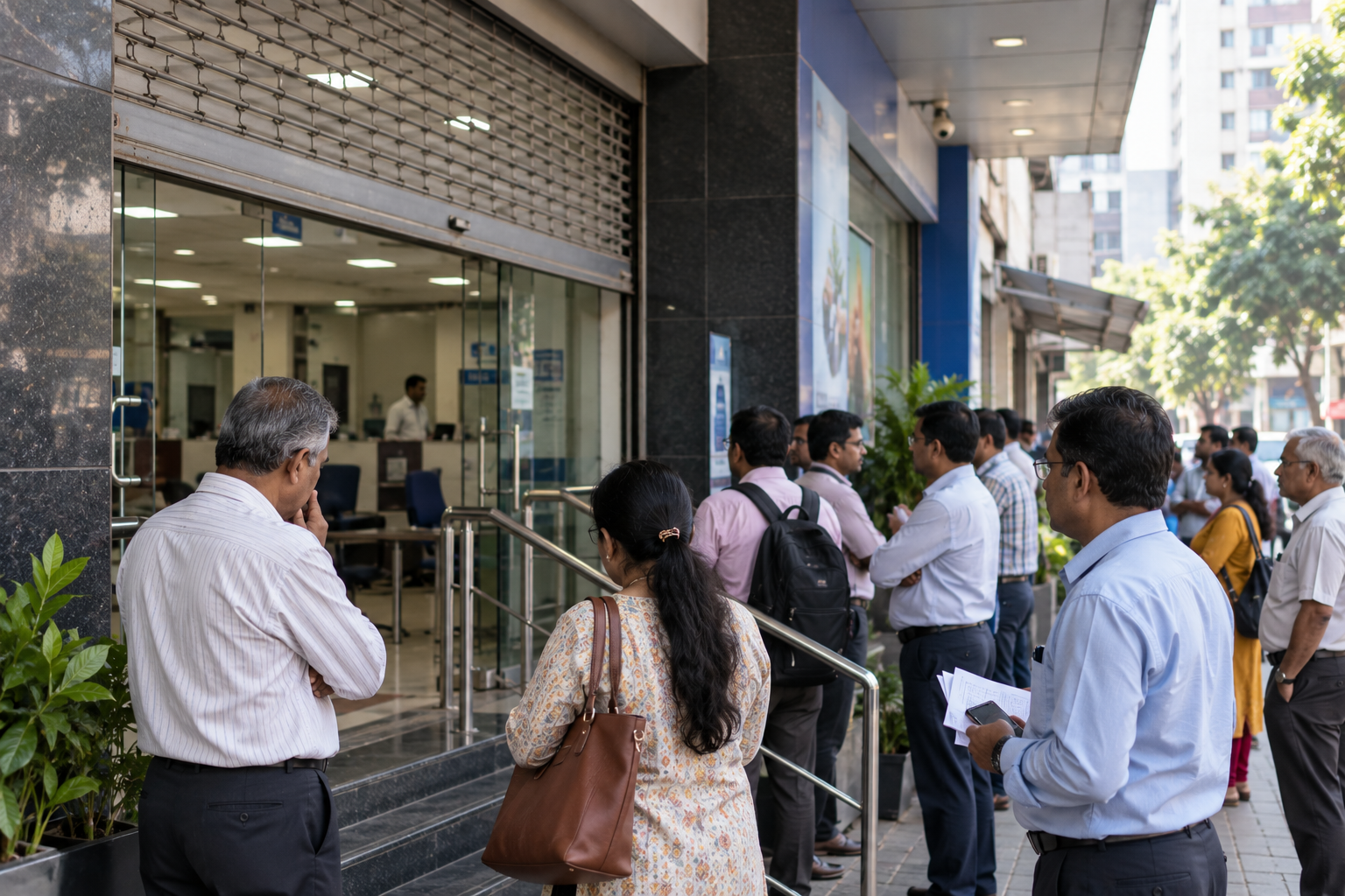 Banking Strike Disruption