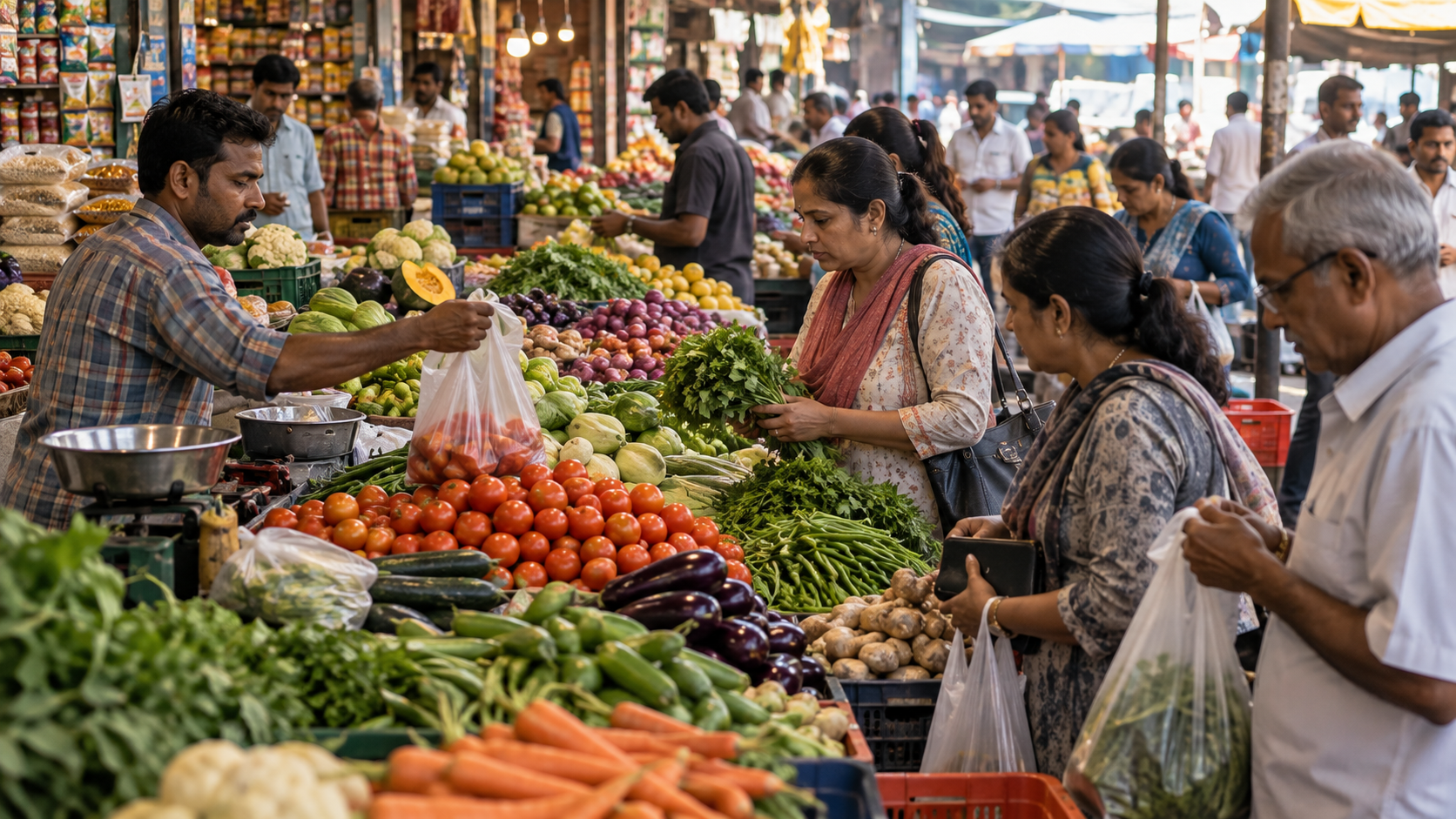 India’s Retail Inflation Climbs to 4.82%