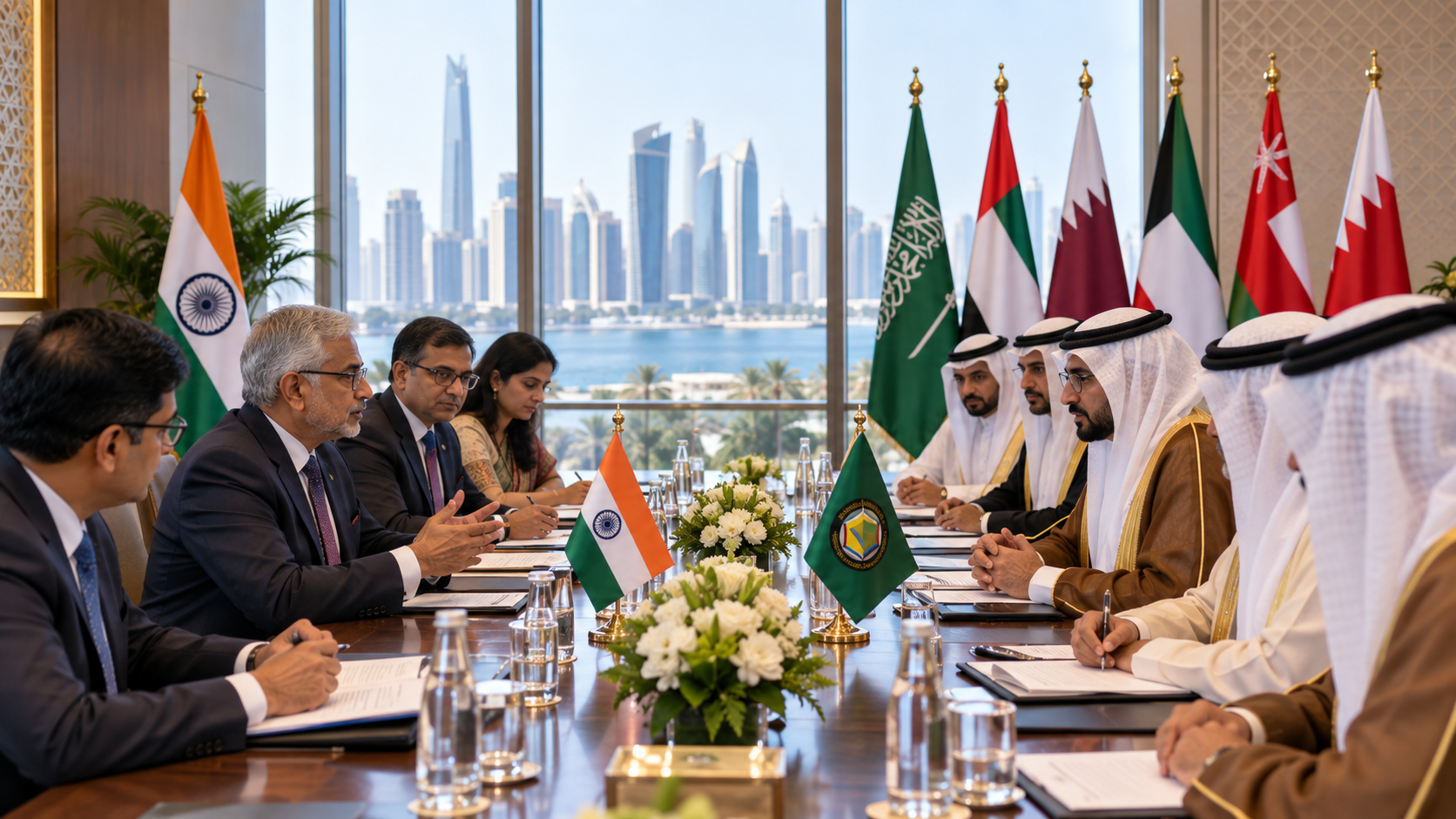 India-GCC Trade Talks Begin October