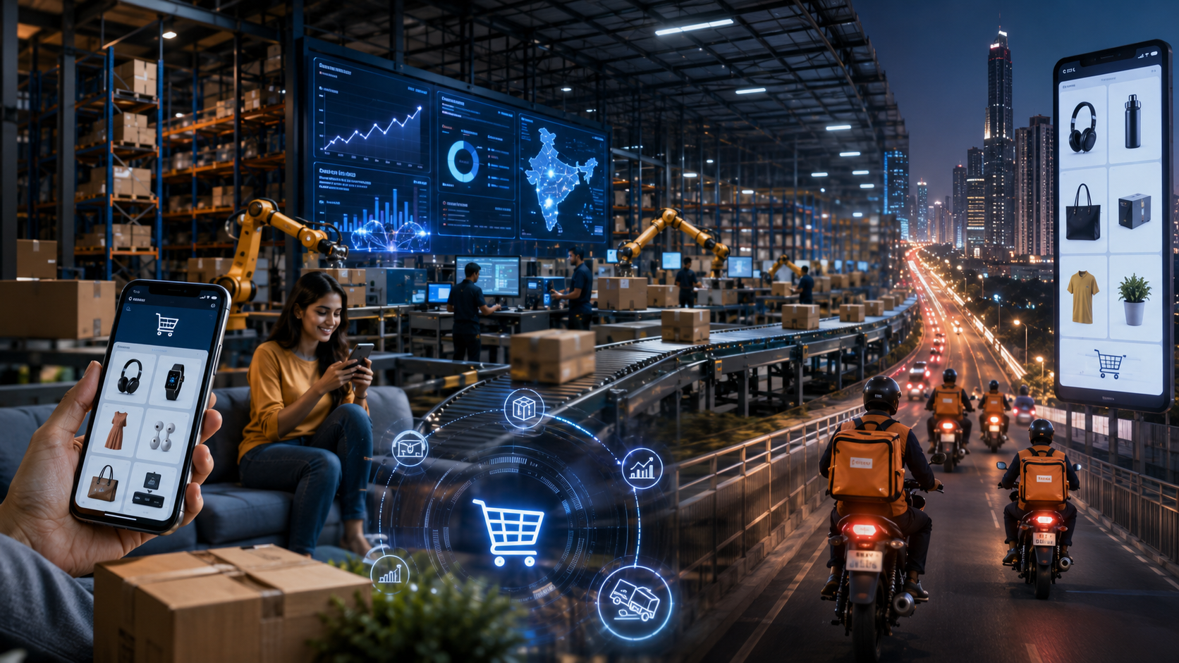 India’s E-Commerce Market To Reach $345 Billion