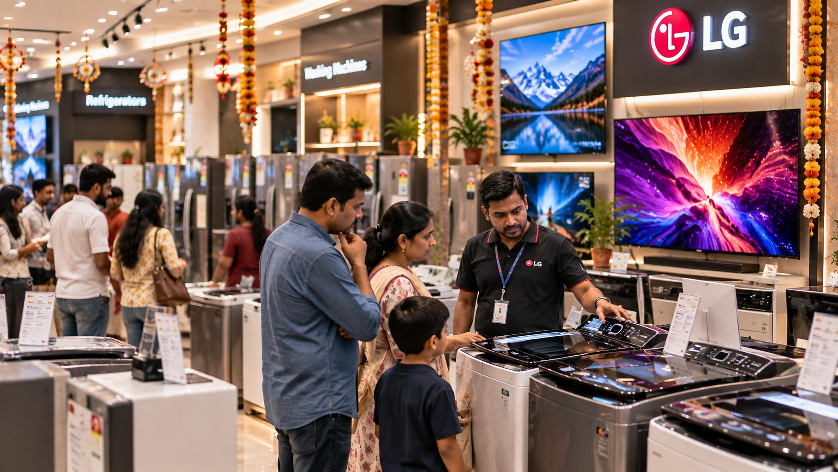 LG Expects Festive Sales Boost