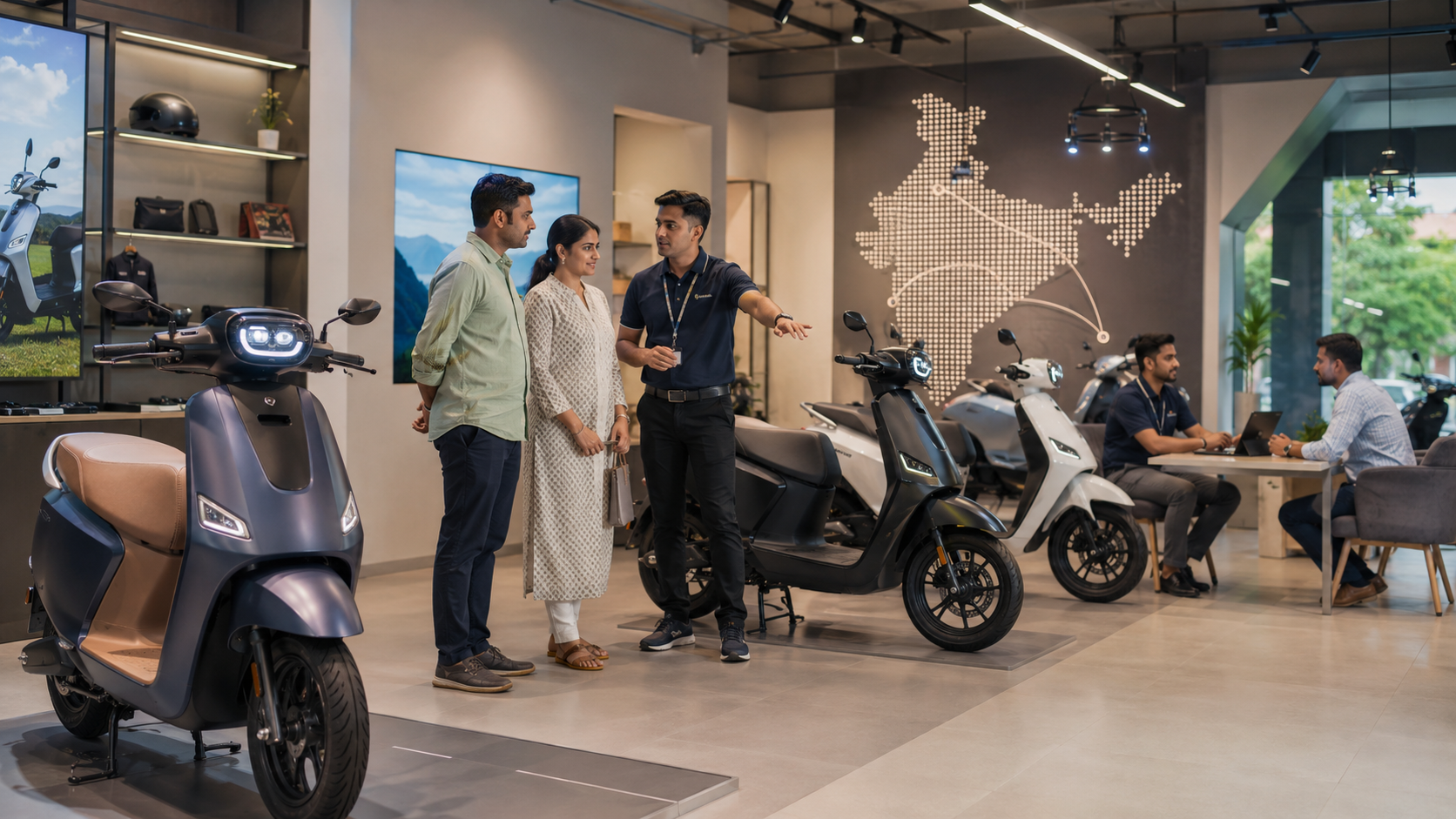 Ola Electric Opens First Dealer Stores