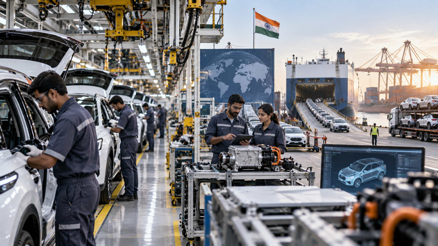 Goyal Urges Auto Industry Global Expansion