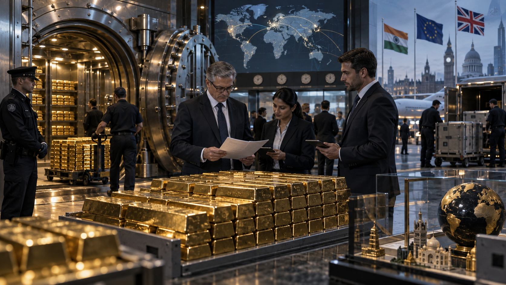Central Banks Rethink Gold Storage