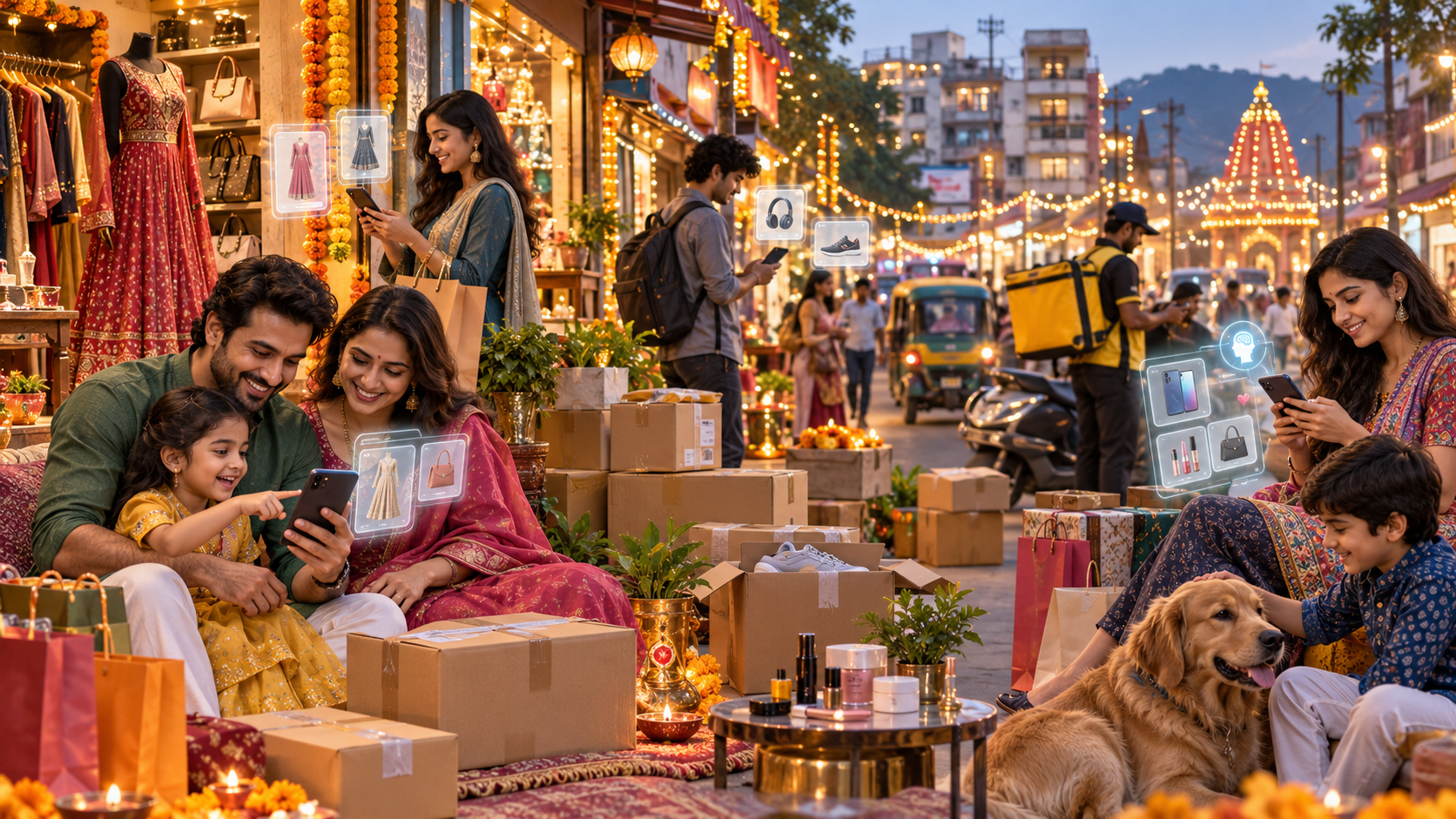India Festive E-Commerce Season Strengthen
