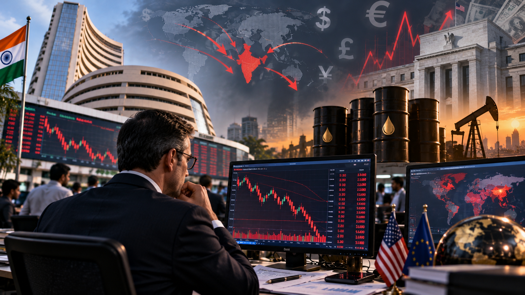 Foreign Investors Resume Indian Equity Selling