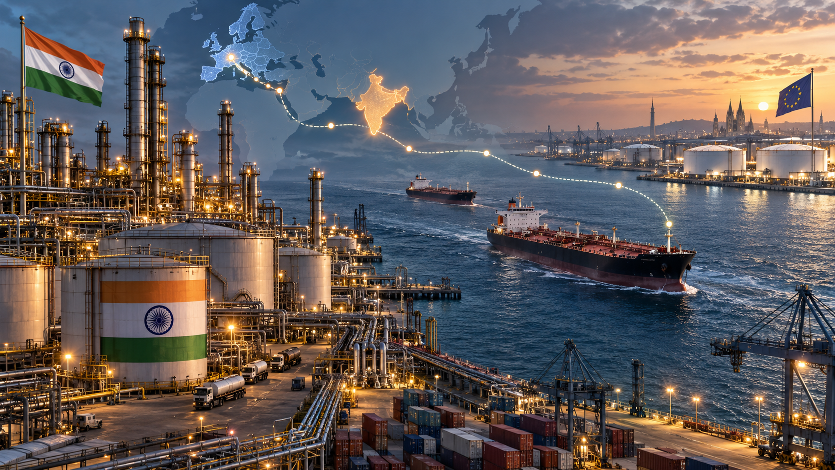 India Becomes Key Diesel Supplier Europe
