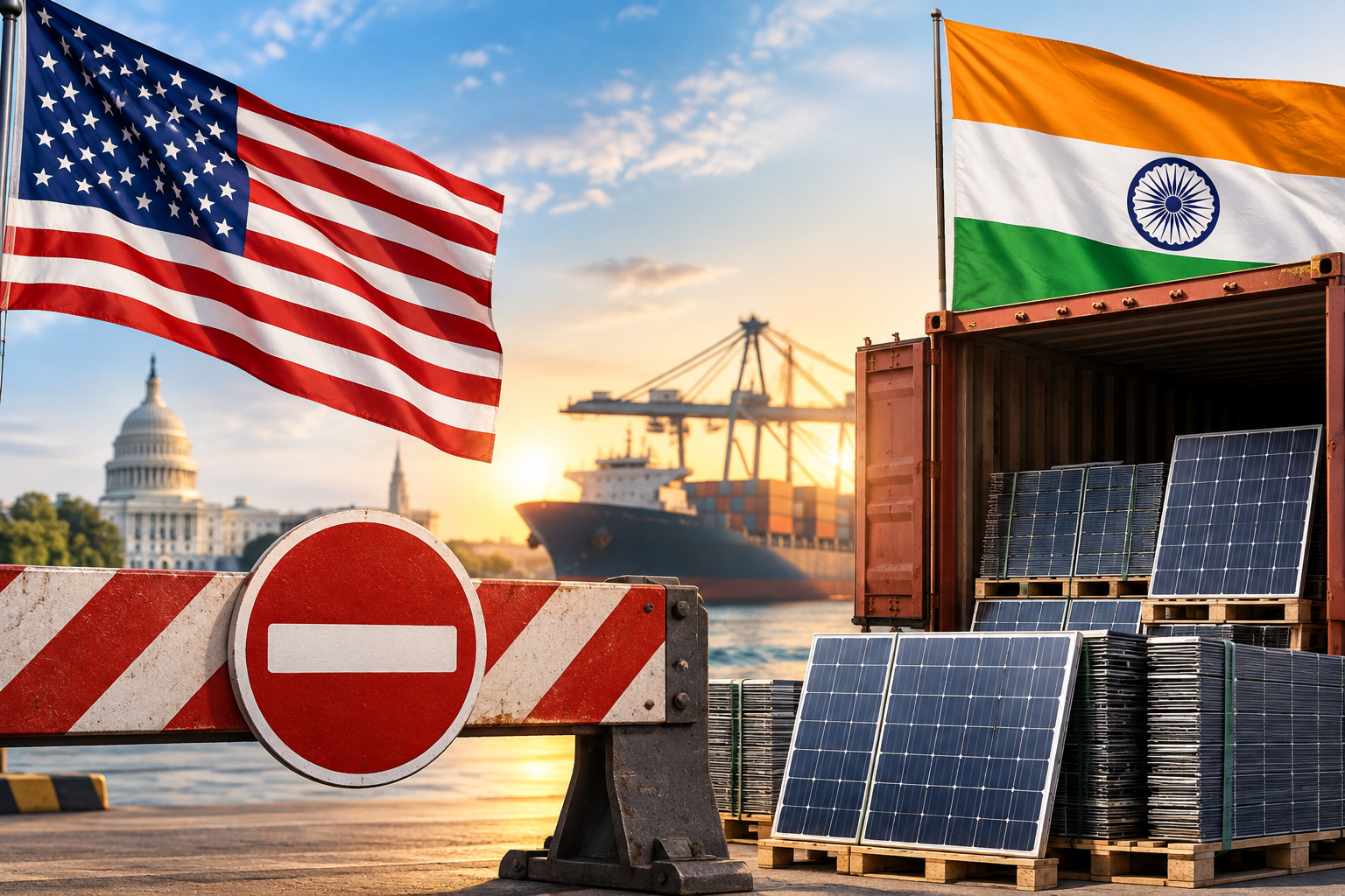 US Slaps Duties on Indian Solar