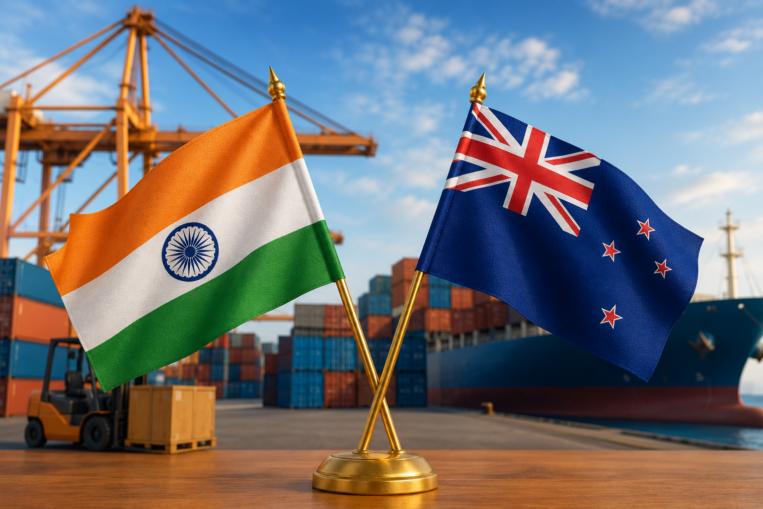 India-New Zealand FTA From October