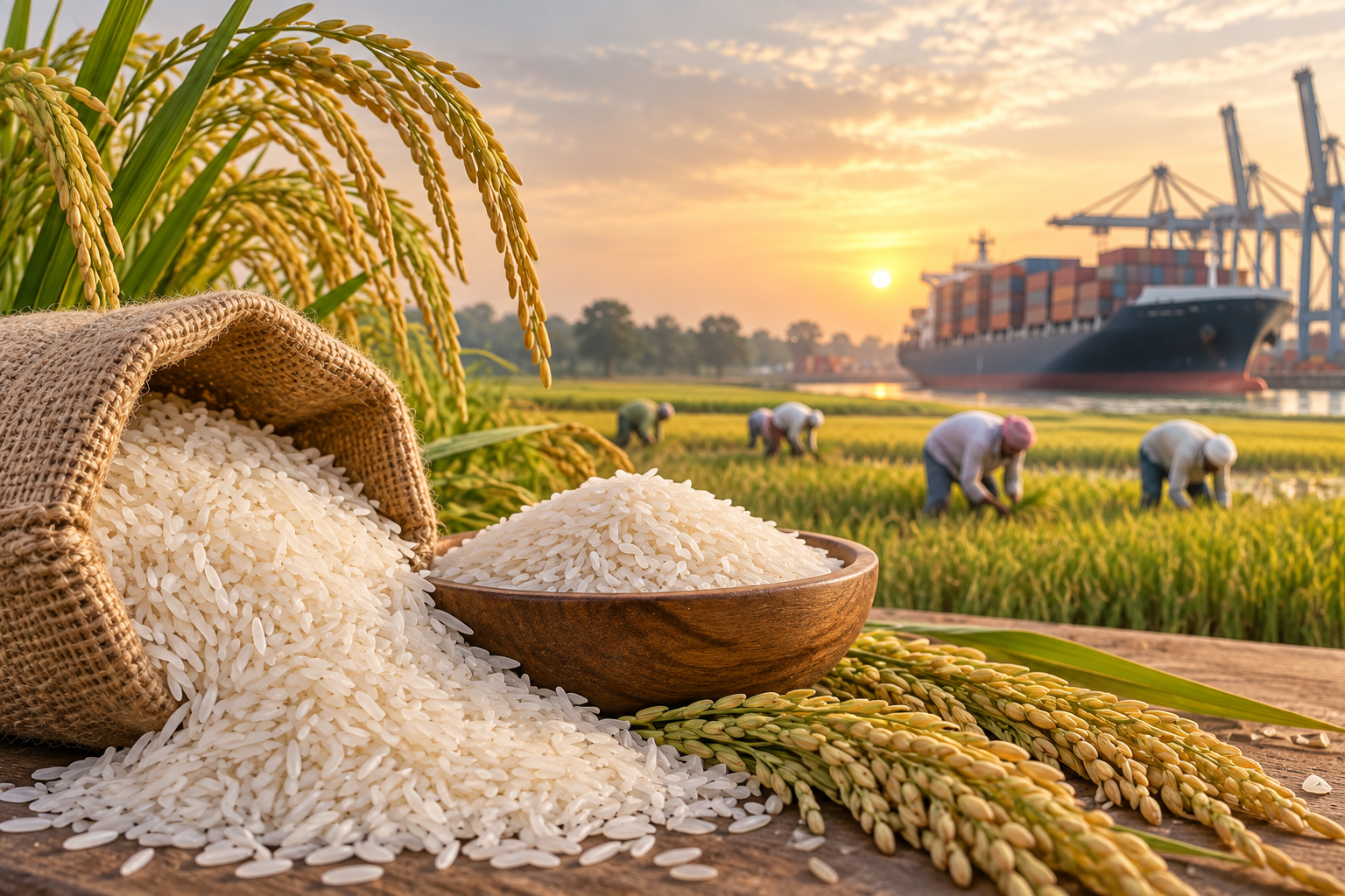 Basmati Rice Acreage Set to Fall