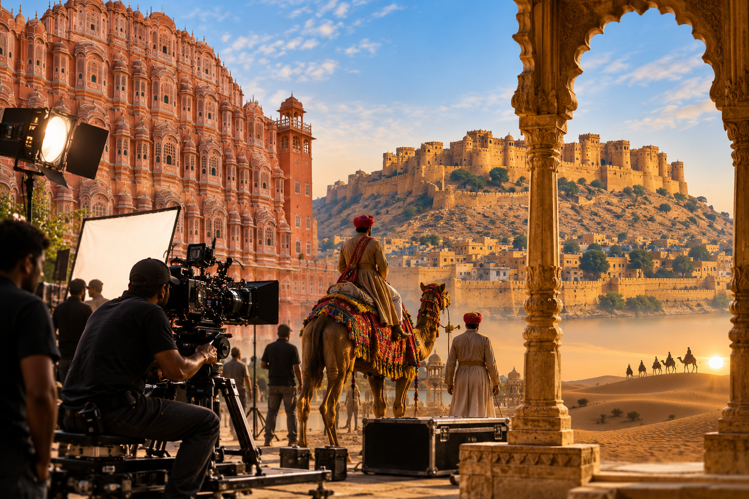 Rajasthan Positions Film Tourism as Global Destination Strategy as ‘Arjun Naga’ Shoot Begins
