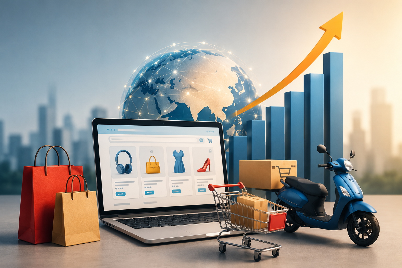 India’s E-Commerce Market to Reach $345 Billion by 2030