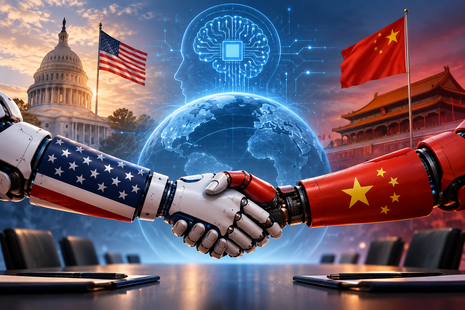 US, China Gear Up for AI Talks