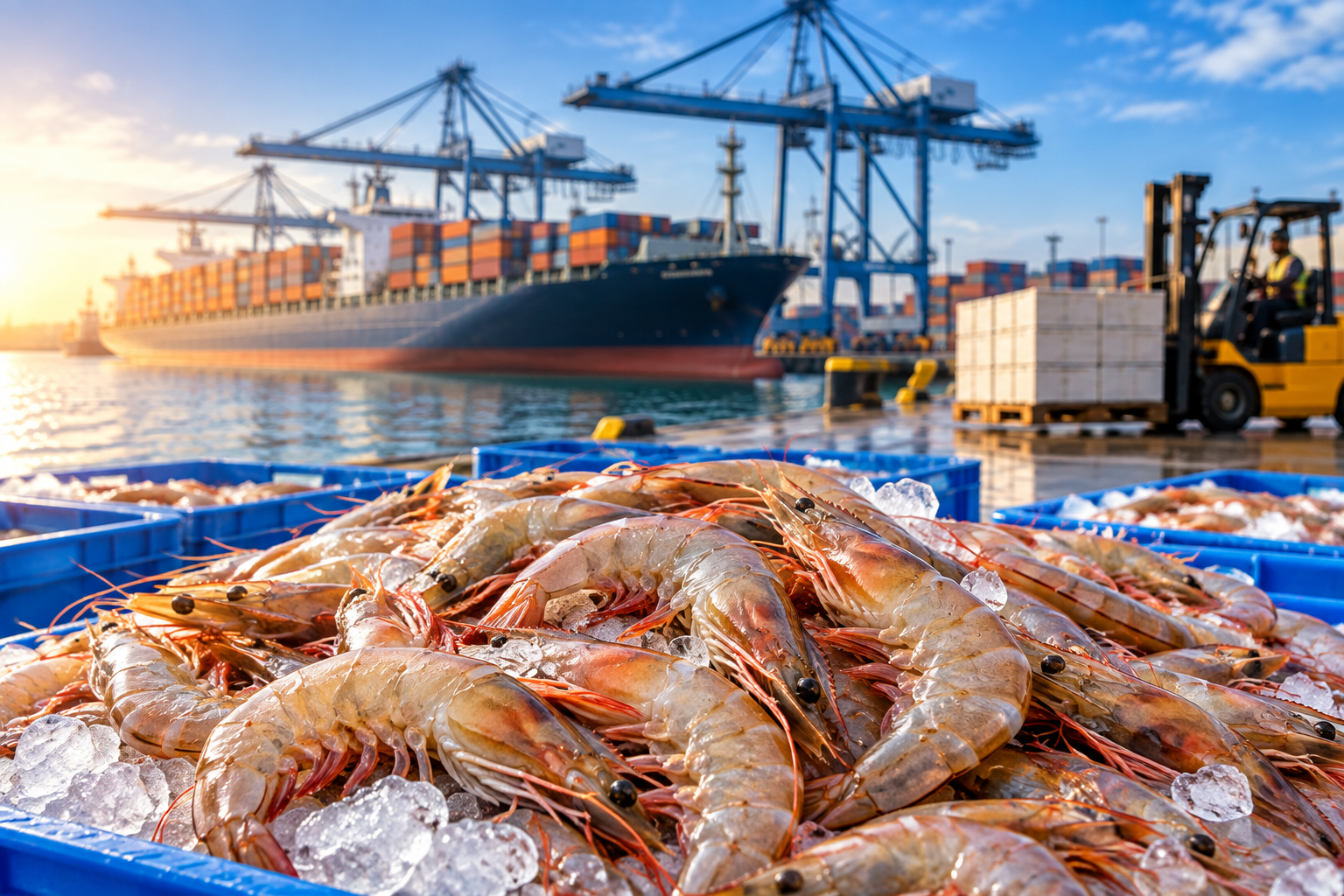India Shrimp Exports Hit Record