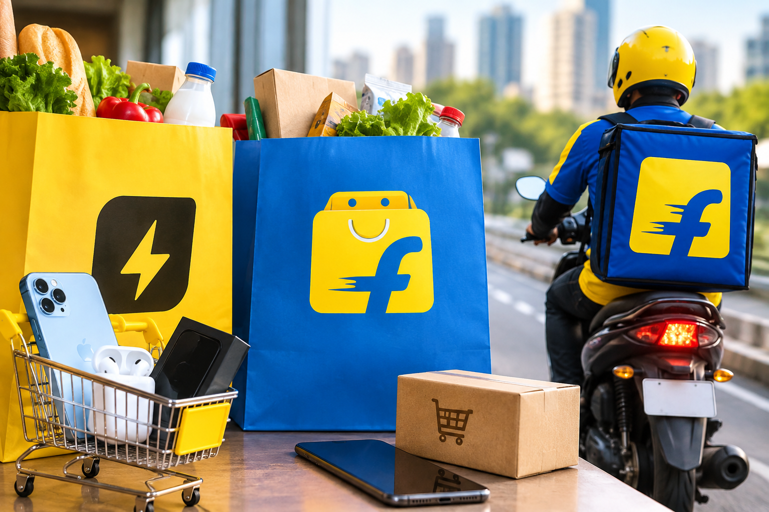 Flipkart Minutes Beats Blinkit on Order Value