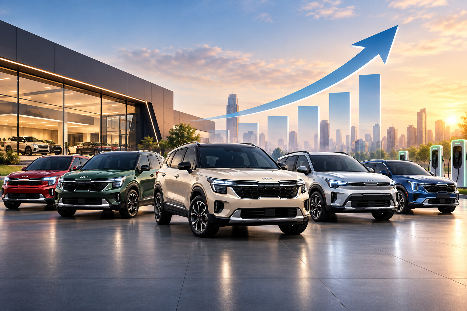 Kia Eyes 4.1 Lakh Sales by 2030