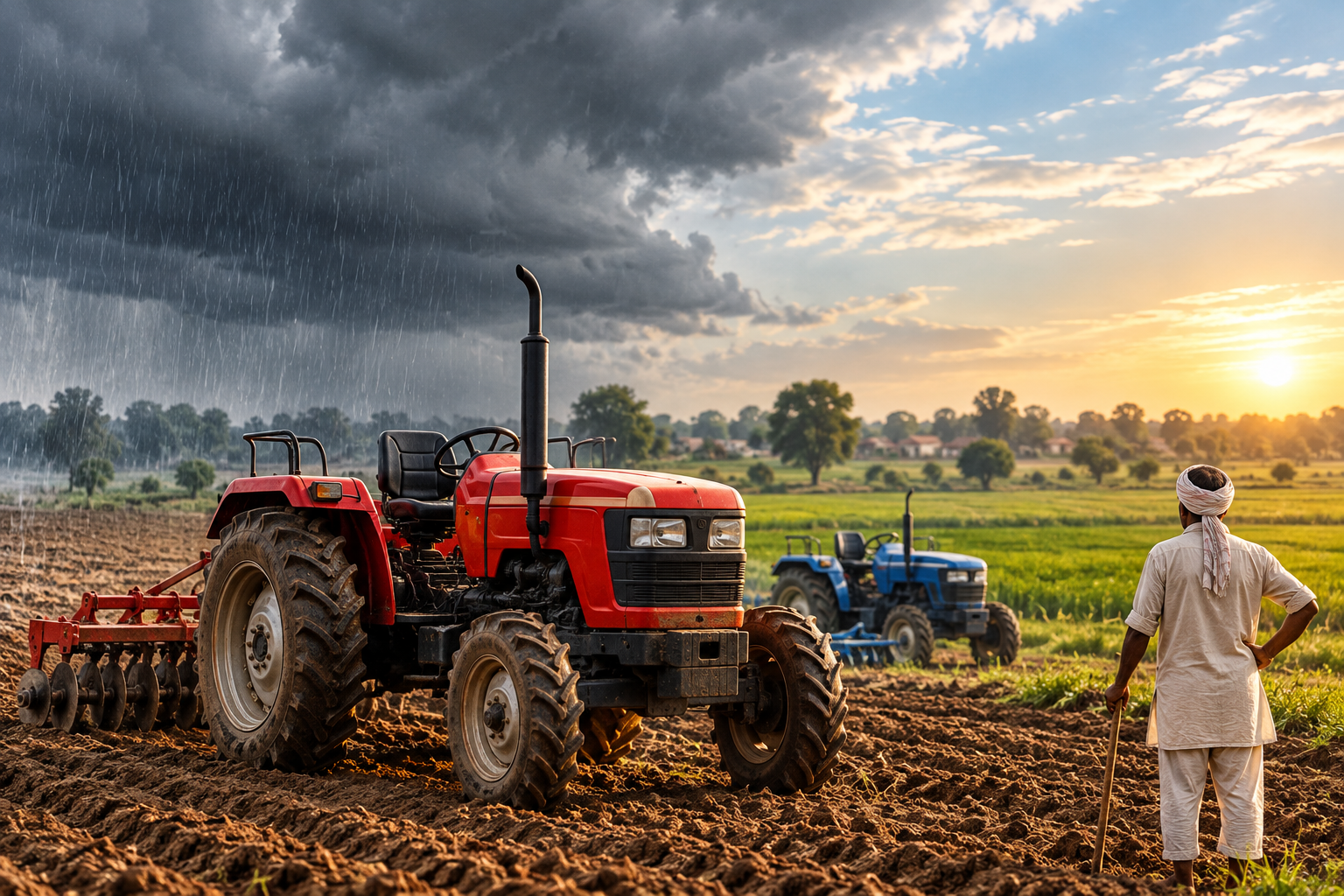 Weak Monsoon May Hit Tractor Growth
