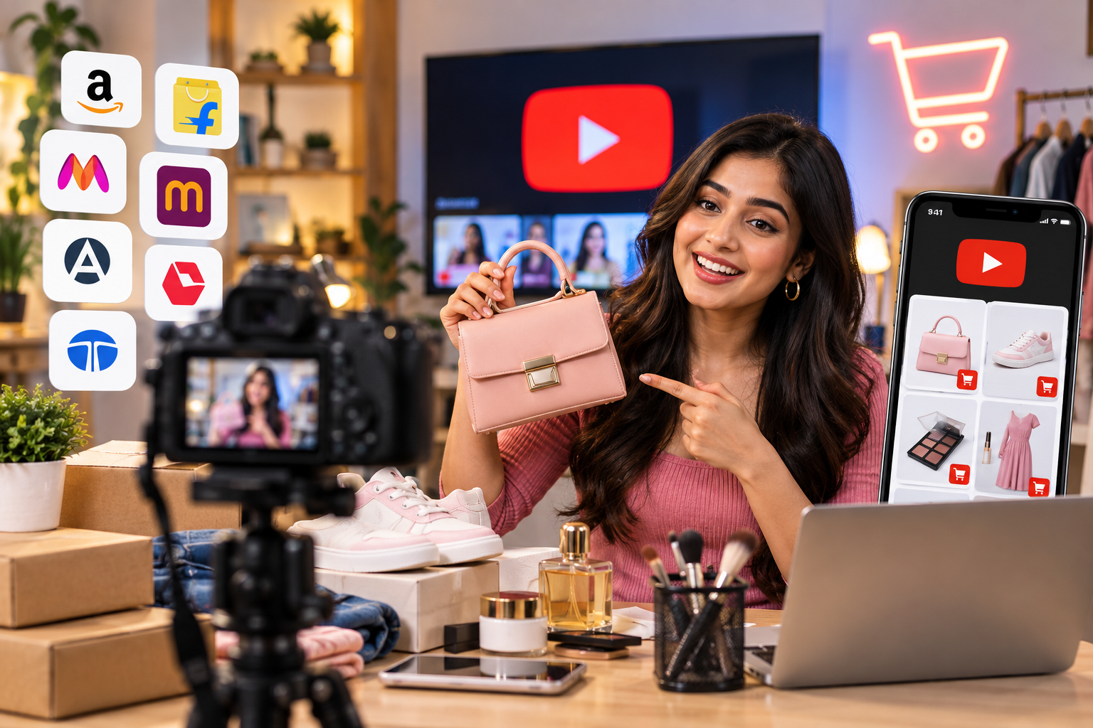 YouTube Expands Shopping Network in India