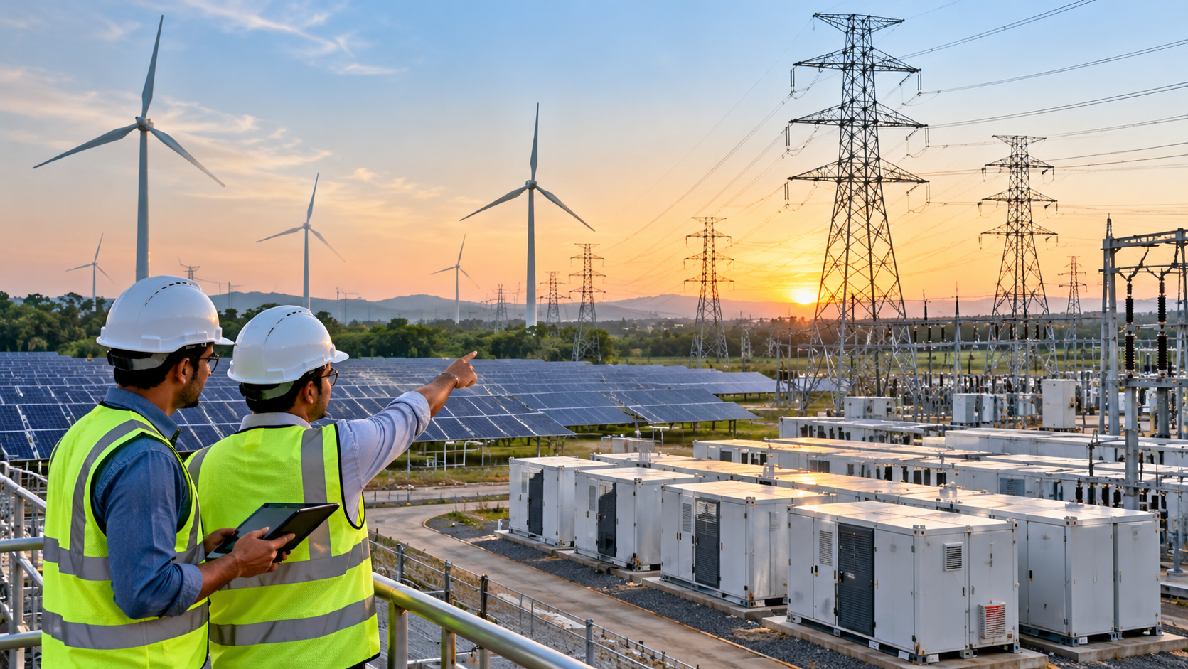 India Clears INR 1.86 Lakh Crore Green Power Grid Push for 135 GW Renewable Energy